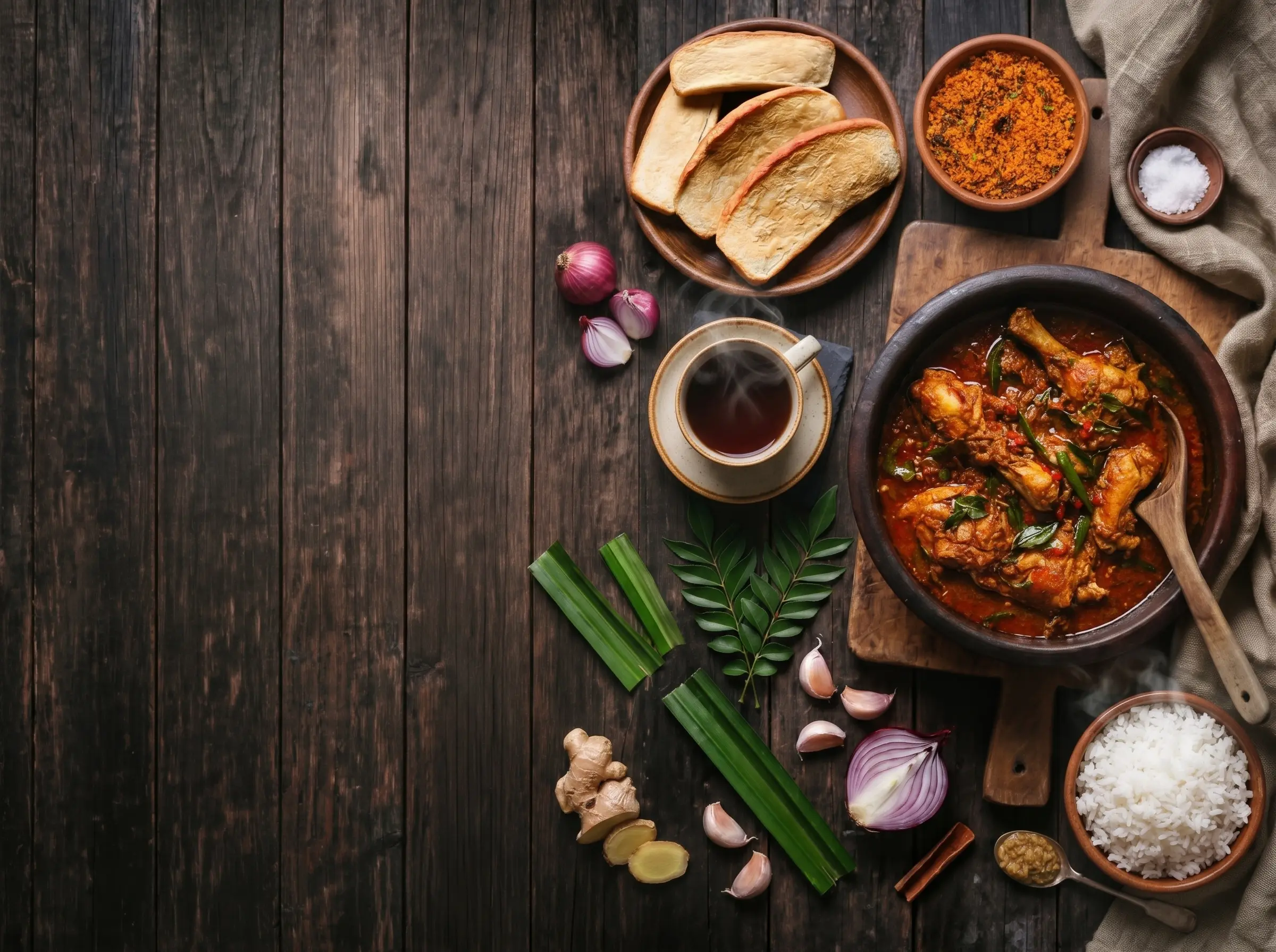 The Ultimate Sri Lankan Post-Spicy Ritual: Why Hot, Sugary Ginger Plain Tea is the Perfect Finale
